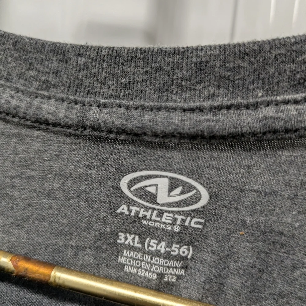Athletic Works Gray 'Rad Dad' Graphic Tee